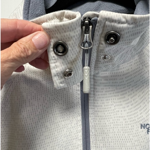 The North Face Calentito Soft Shell Jacket Women’s Large Color Cream And Gray - Picture 3 of 11